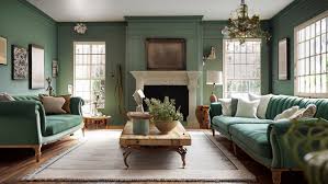 Transform Your Space Rustic Sage Green Living Room Inspiration